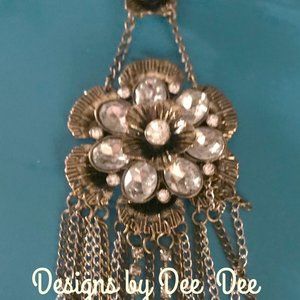 Necklace Enhancer or Scarf Jewelry